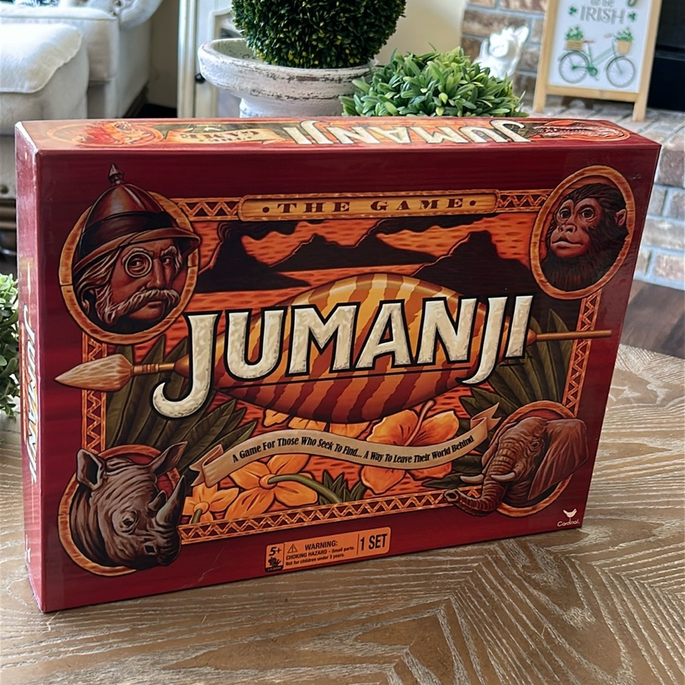 Family Adventure Boardgame JUMANJI Game Night